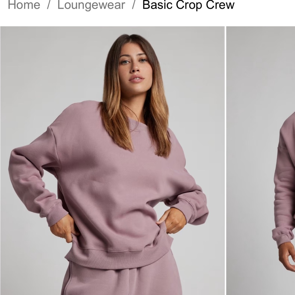 Comfrt Basic Crop Crew - image 3